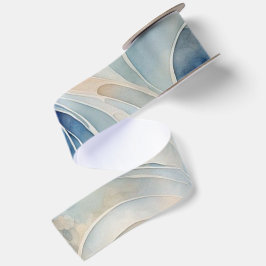 Lazo De Raso Olas beige azules