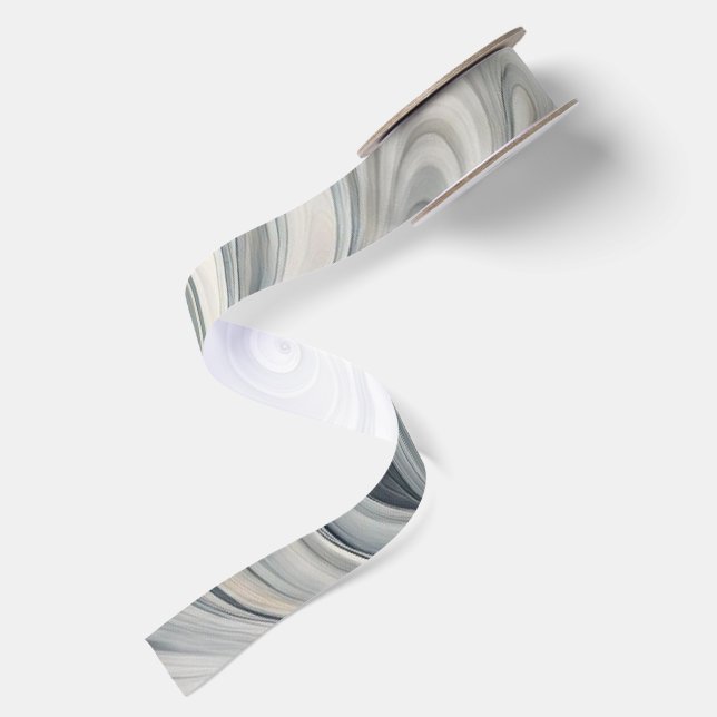 Lazo De Raso Olas grises (Reverso)