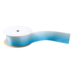Lazo De Raso Ombre azul cielo