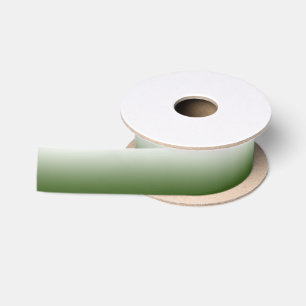 Lazo De Raso Ombre verde bosque
