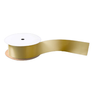 Lazo De Raso Oro simple