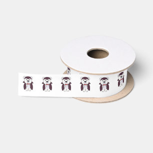 Lazo De Raso Oso Polar Halloween Cute Devil Kids Vampido