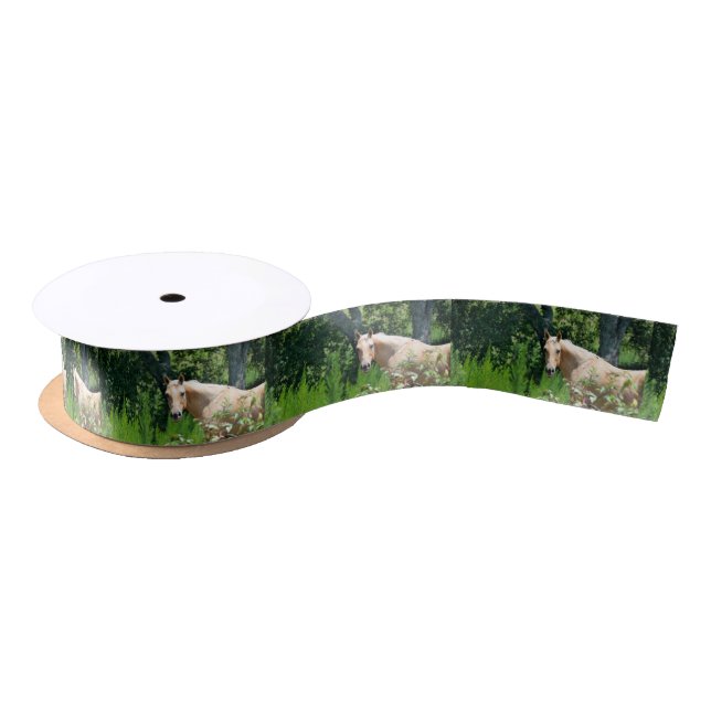 Lazo De Raso Palomino Horse Satin Ribbon Spool (Carrete)