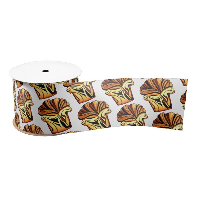 Lazo De Raso Panadería judía Babka Chocolate Pan (Carrete)
