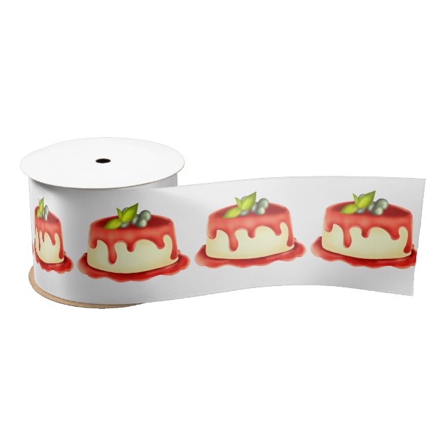 Lazo De Raso Panna Cotta Cremosa (Carrete)
