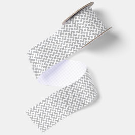 Lazo De Raso Papel de regalo gris con patrón de Navidad moderno