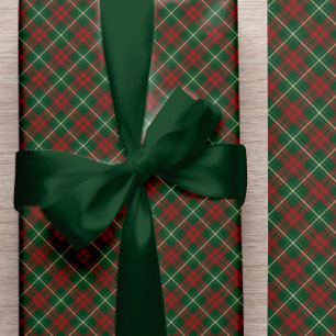 Lazo De Raso Papel de regalo verde oscuro simple y elegante