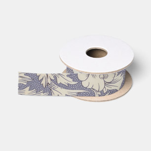 Lazo De Raso Papel pintado de amapola de cuerno de William Morr