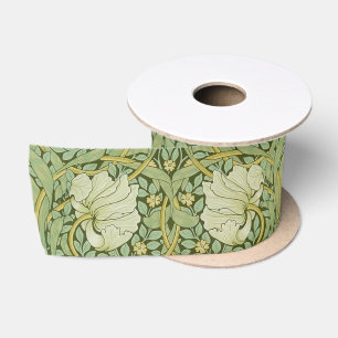 Lazo De Raso Papel pintado floral azul de William Morris Pimper