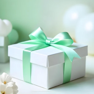 Lazo De Raso Pastel Mint Green #B2EBBB