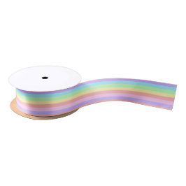 Lazo De Raso Pastel Rainbow Stribowcore Decora Kei
