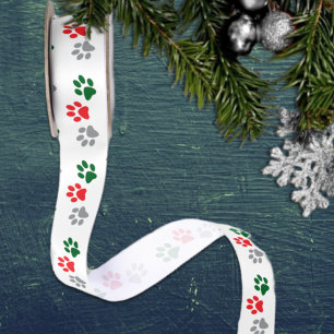 Lazo De Raso Patas de Navidad
