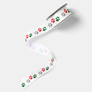 Lazo De Raso Patas de Navidad