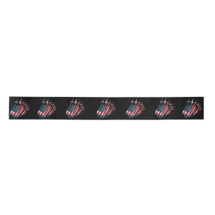 Lazo De Raso Patriotic USA Flag Fighter Jets Boys 4 de julio