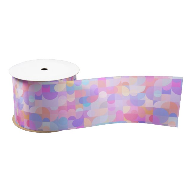 Lazo De Raso Patrón Boho  (Carrete)