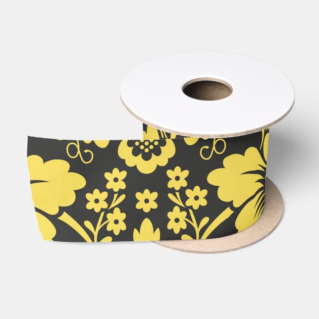 Lazo De Raso Patrón Damask 3 (Carrete)