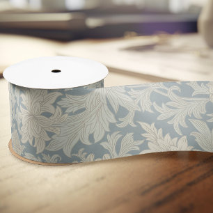 Lazo De Raso Patrón de crisantemo de William Morris