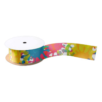 Lazo De Raso Patrón de grafitis sin soldadura