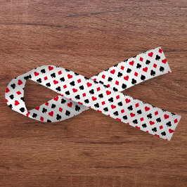 Lazo De Raso Patrón de juego de tarjetas