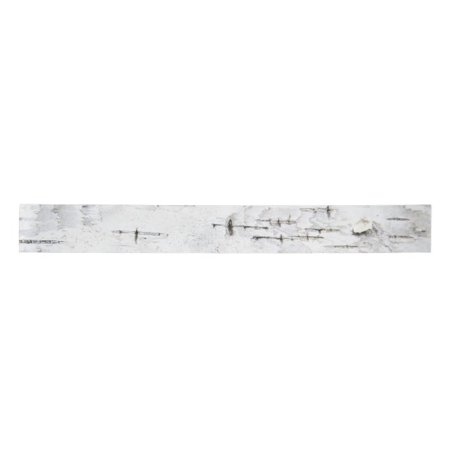 Lazo De Raso Patrón de la corteza de Birch (Anverso)