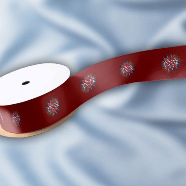 Lazo De Raso Patrón de logotipo de personalizado rojo promoción (Subido por el creador)