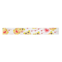 Patrón de osito corazón de nursery