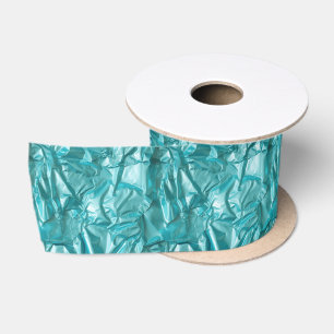 Lazo De Raso Patrón de papel de aluminio arrugado