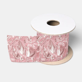 Lazo De Raso Patrón de papel de aluminio arrugado