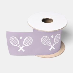 Lazo De Raso Patrón de tenis Minimalista lindo Sombreado de lav