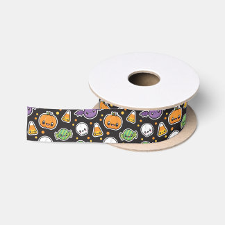 Lazo De Raso Patrón de tratamientos de Halloween