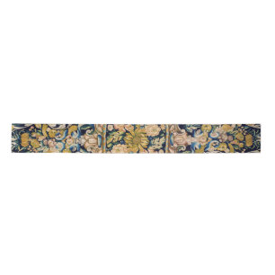 Lazo De Raso Patrón decorativo de alfombras florales