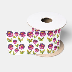 Lazo De Raso patrón floral