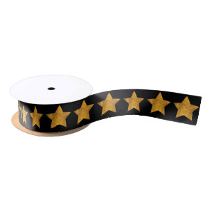 Lazo De Raso Patrón Gold Star negro 1 1/2"
