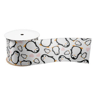 Lazo De Raso Penguin Baby Shower