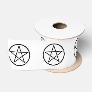 Lazo De Raso Pentáculo de Wiccan (Pentagram)