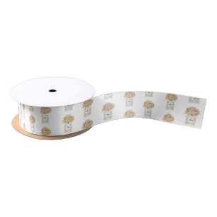 Lazo De Raso Peonías y perfume floral champán