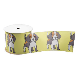 Lazo De Raso Perro Beagle Cute Rama Thunder_Cove