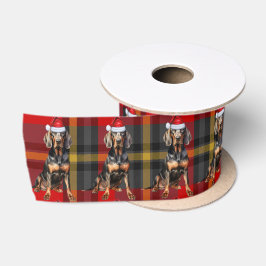 Lazo De Raso Perro Lover BT Navidades Red Green Plaid