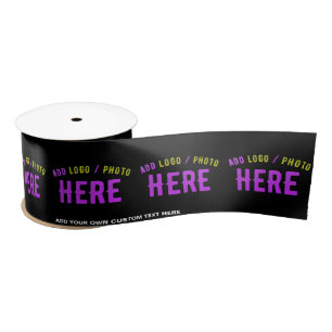 LAZO DE RASO PERSONALIZABLE MODERNO ESTILO NEGRO VERIFICADO MAR
