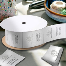 Personalizado de ropa etiquetas de ropa de cuello 