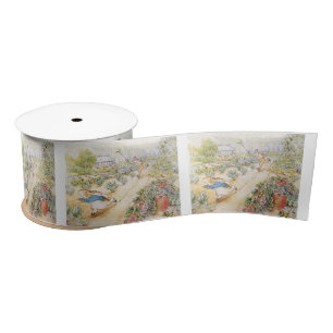 Lazo De Raso Peter Rabbit en el Garden Ribbon Sati del Sr. Mc G