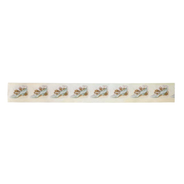Lazo De Raso Peter Rabbit (ratones) Satin Ribbon (Anverso)