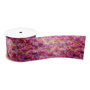 Lazo De Raso Pink Daisy Weave