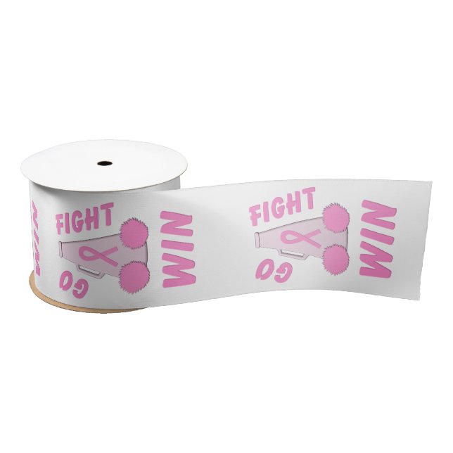 Lazo De Raso Pink Go Fight Win Megaphone (Carrete)