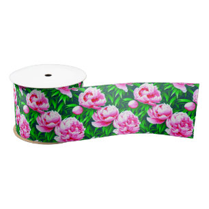 Lazo De Raso Pink Peonies Garden Print