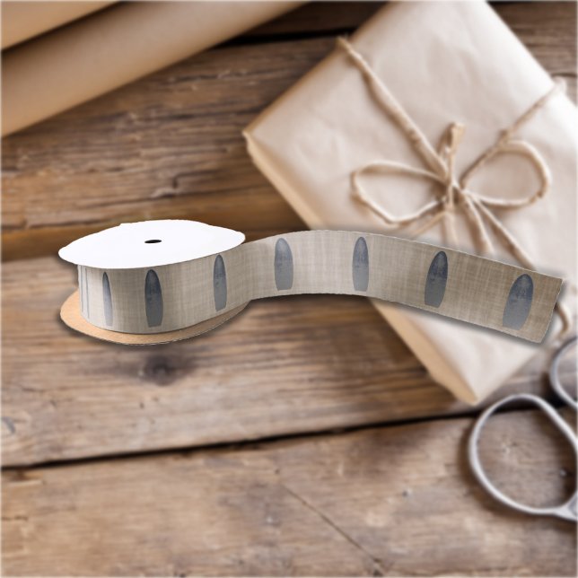 Lazo De Raso Pizarra de marisco Weathered Beach Driftwood (Weathered Beach Driftwood Surfboard Satin Ribbon)