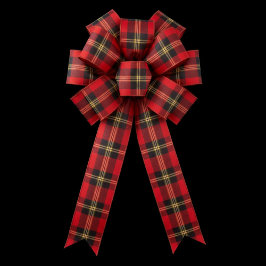 Lazo De Raso Plaid Clásico de Fiesta