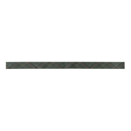 Lazo De Raso Plaid de fiesta simple clásico verde oscuro
