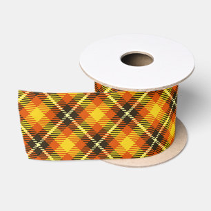 Lazo De Raso Plaid de Halloween