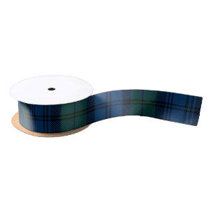 Lazo De Raso Plaid Green Campbell Military Rustic Tartán